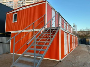 Блочно-модульное здание «ЛЮКС» (6,0*16,8*5,2м)