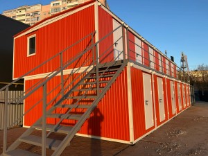 Блочно-модульное здание «ЛЮКС» (6,0*16,8*5,2м)