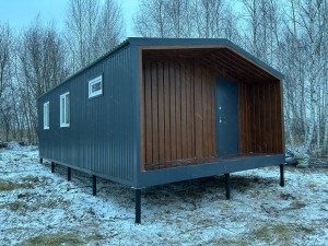 Дачный домик "БАРН-Эко" (8,0*4,8м)